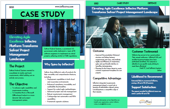 Safran Federal Systems Case Study