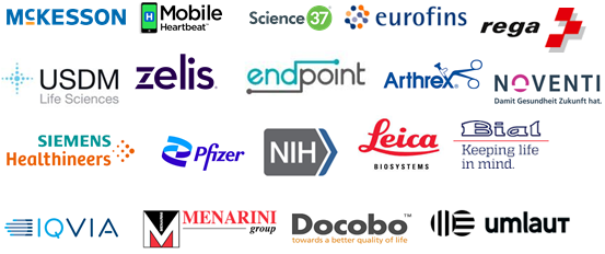 Healthcare & Bio-Technology Customer Logos