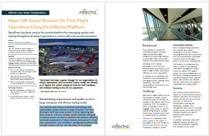 Major UK Airport Case Study