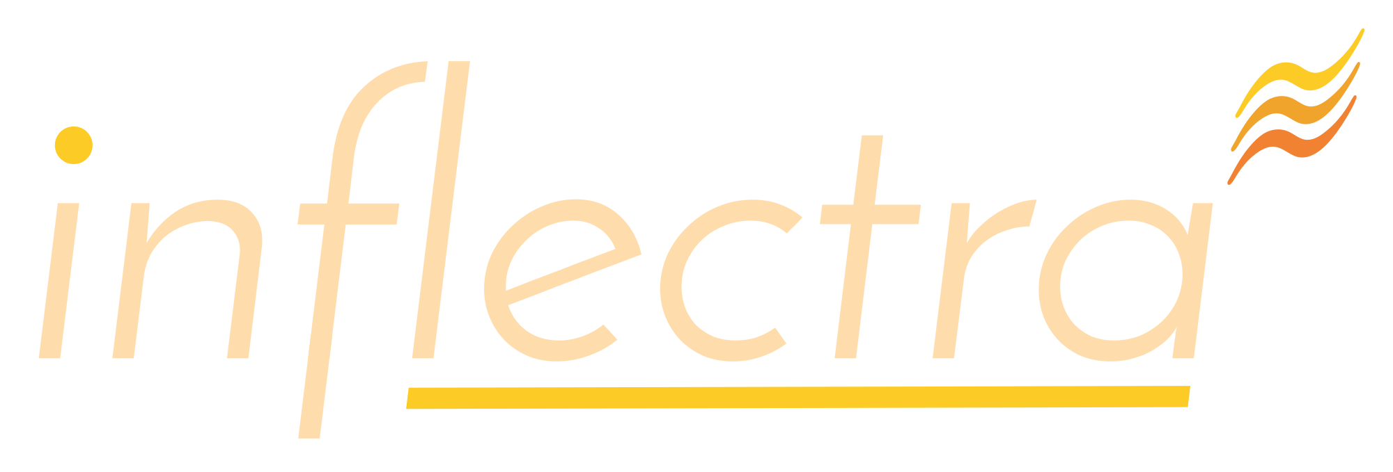 Inflectra Logo, Light, Transparent