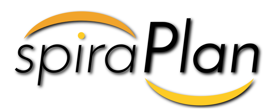 SpiraPlan Logo, Shadow