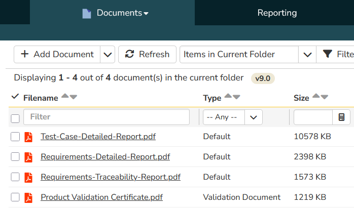 Auditability with SpiraPlan