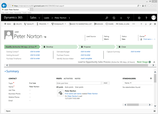 Microsoft Dynamics & Salesforce Automated Testing