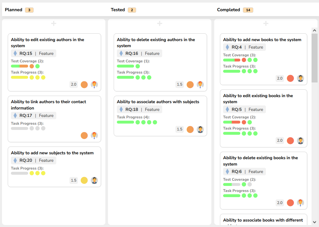 Spira Agile Boards