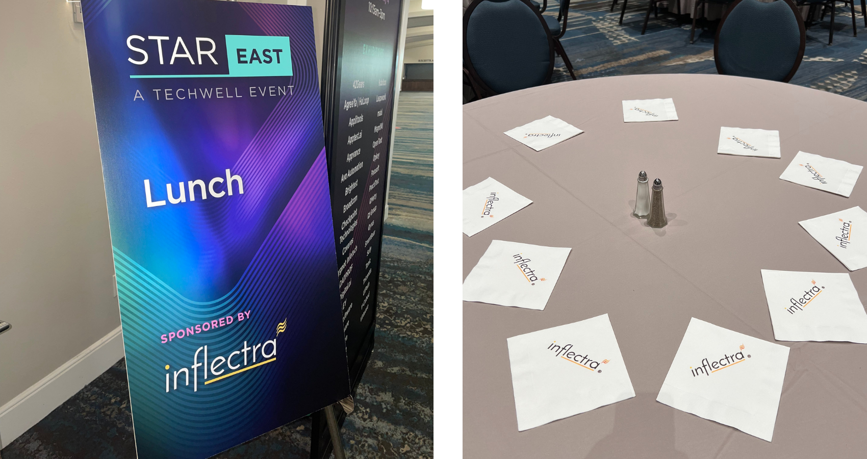 inflectra-sponsors-lunch-techwells-stareast-conference-image