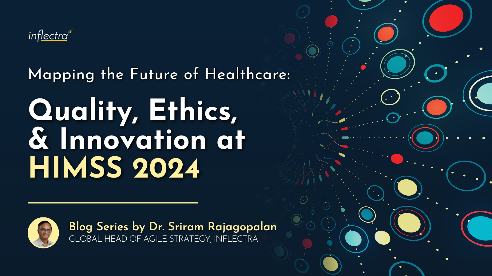 Mapping the Future of Healthcare: Quality, Ethics, and Innovation at HMSS 2024. A blog series by Dr. Sriram Rajagopalan, Global Head of Agile Strategy at Inflectra