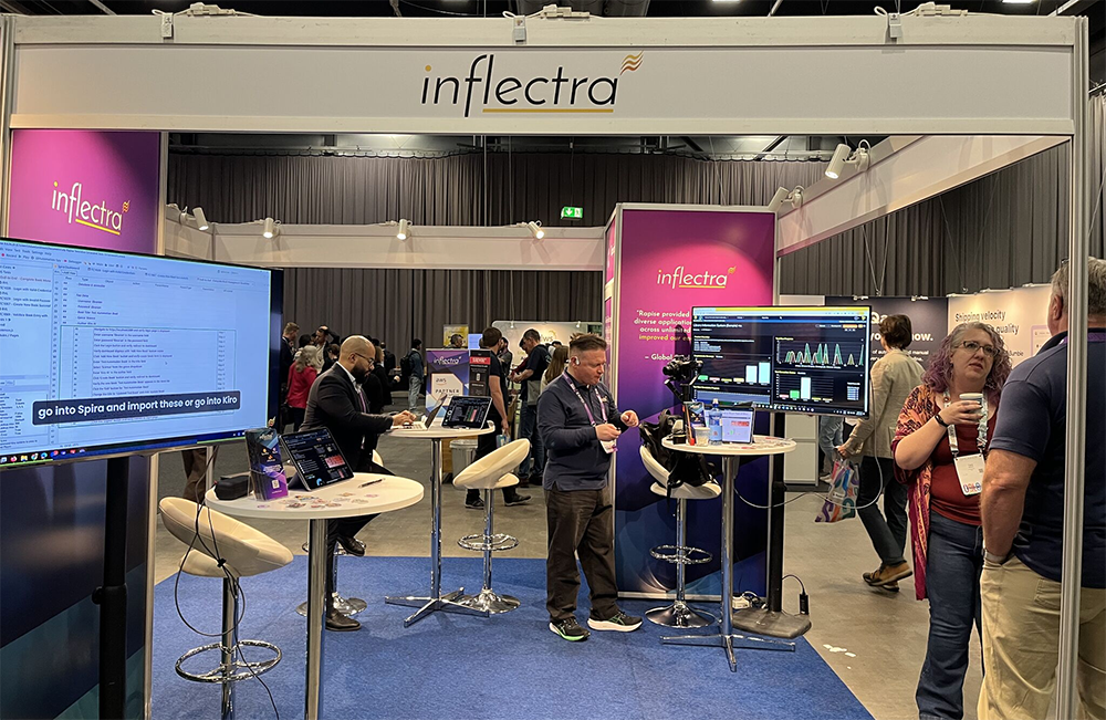 Inflectra booth at EuroSTAR 2026