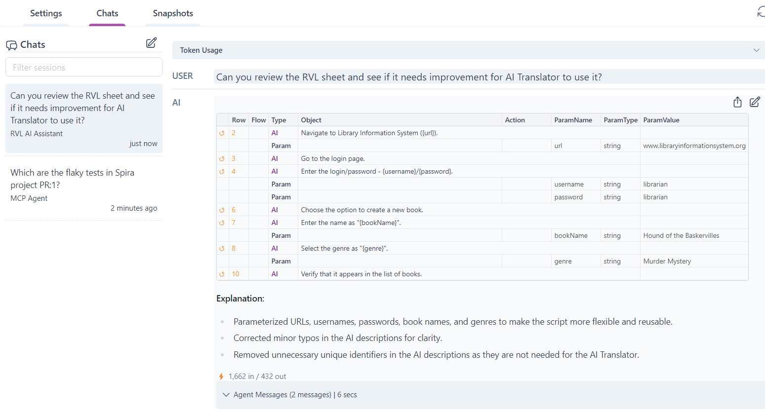 RVL AI Assistance Improving my AI Translator Test
