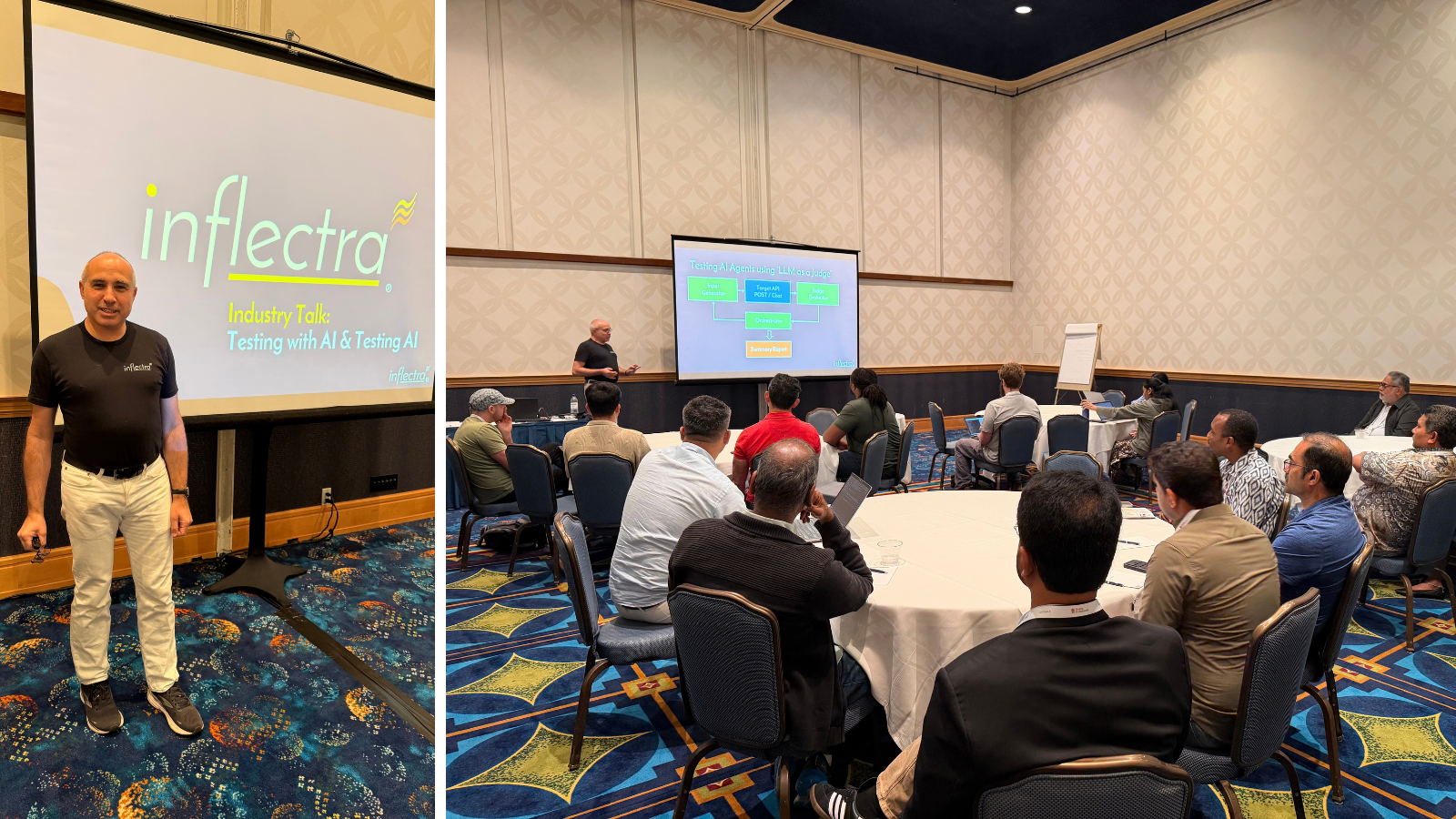 CEO Adam Sandman's Industry Talk at STARWEST 2026 titled "Testing with AI & Testing AI"
